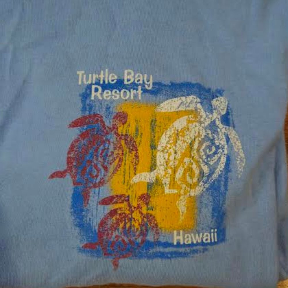 Vintage Turtle Bay Resort, Hawaii Long-sleeve Tee Circa 2003